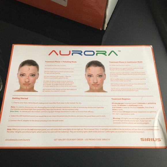 Sirius Aurora Handheld System For Wrinkles, Acne & Hyperpigmentation - Picture 6 of 16